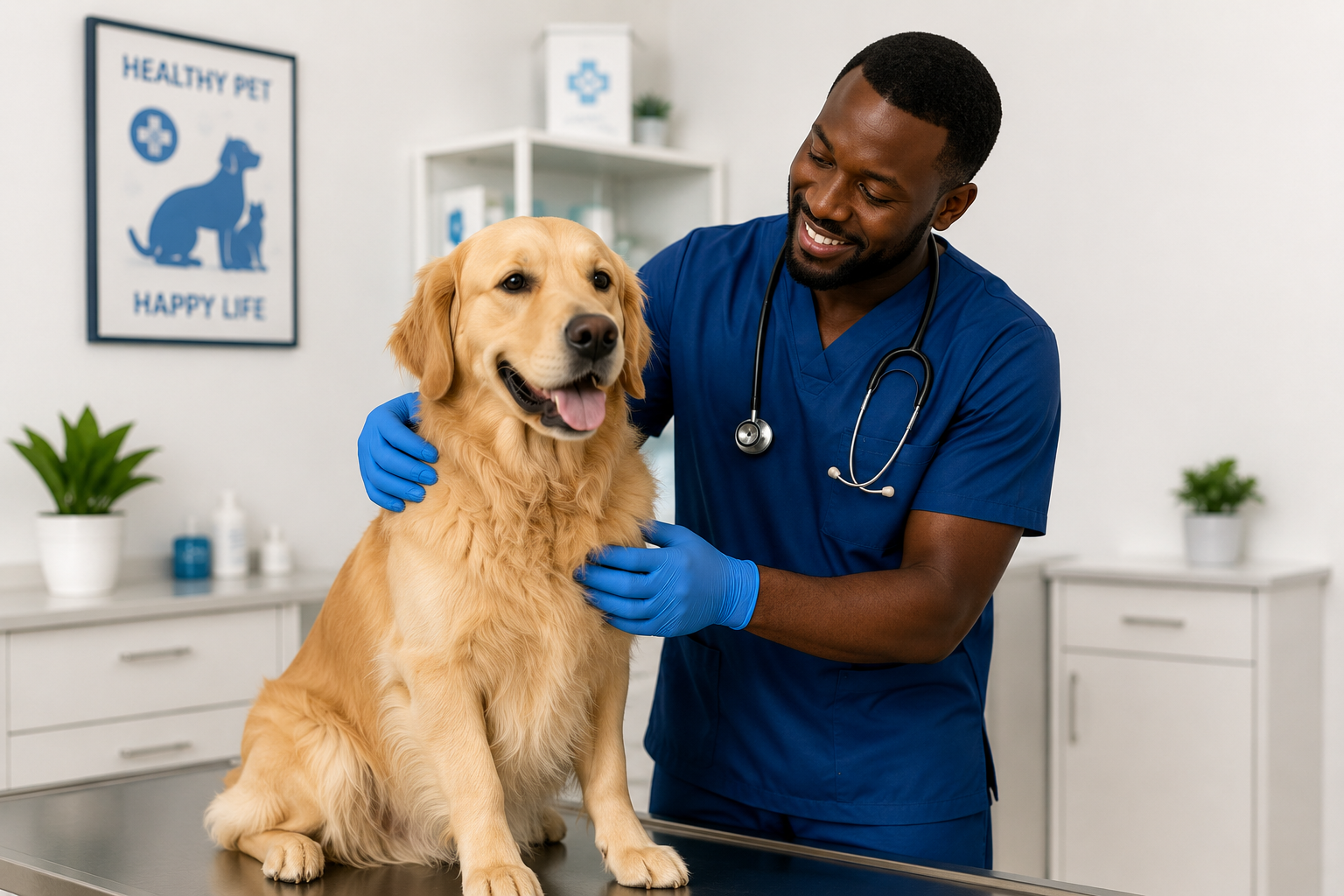 Veterinary care for pets